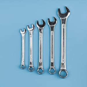 wrenches to signify the tools used to grow saaas